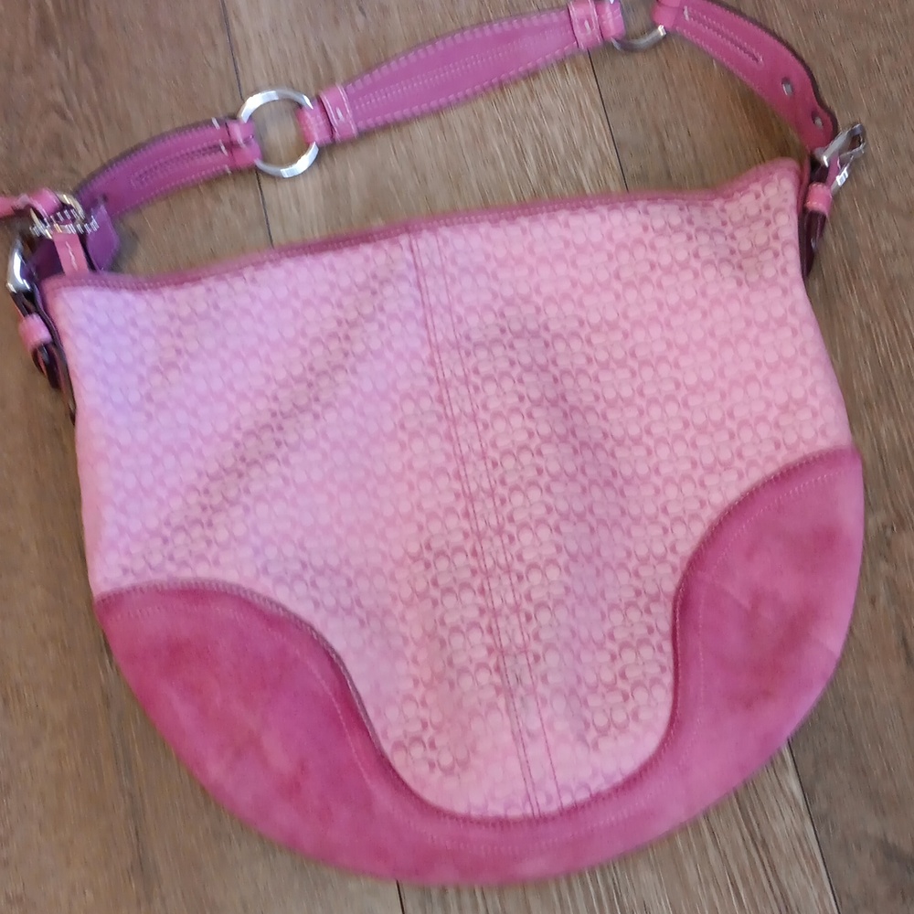 Coach Pink Y2k Hobo Bag - Picture 15 of 15